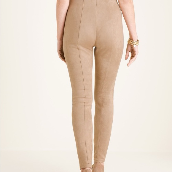 Chico’s Faux Vegan Suede leggings - Picture 2 of 7